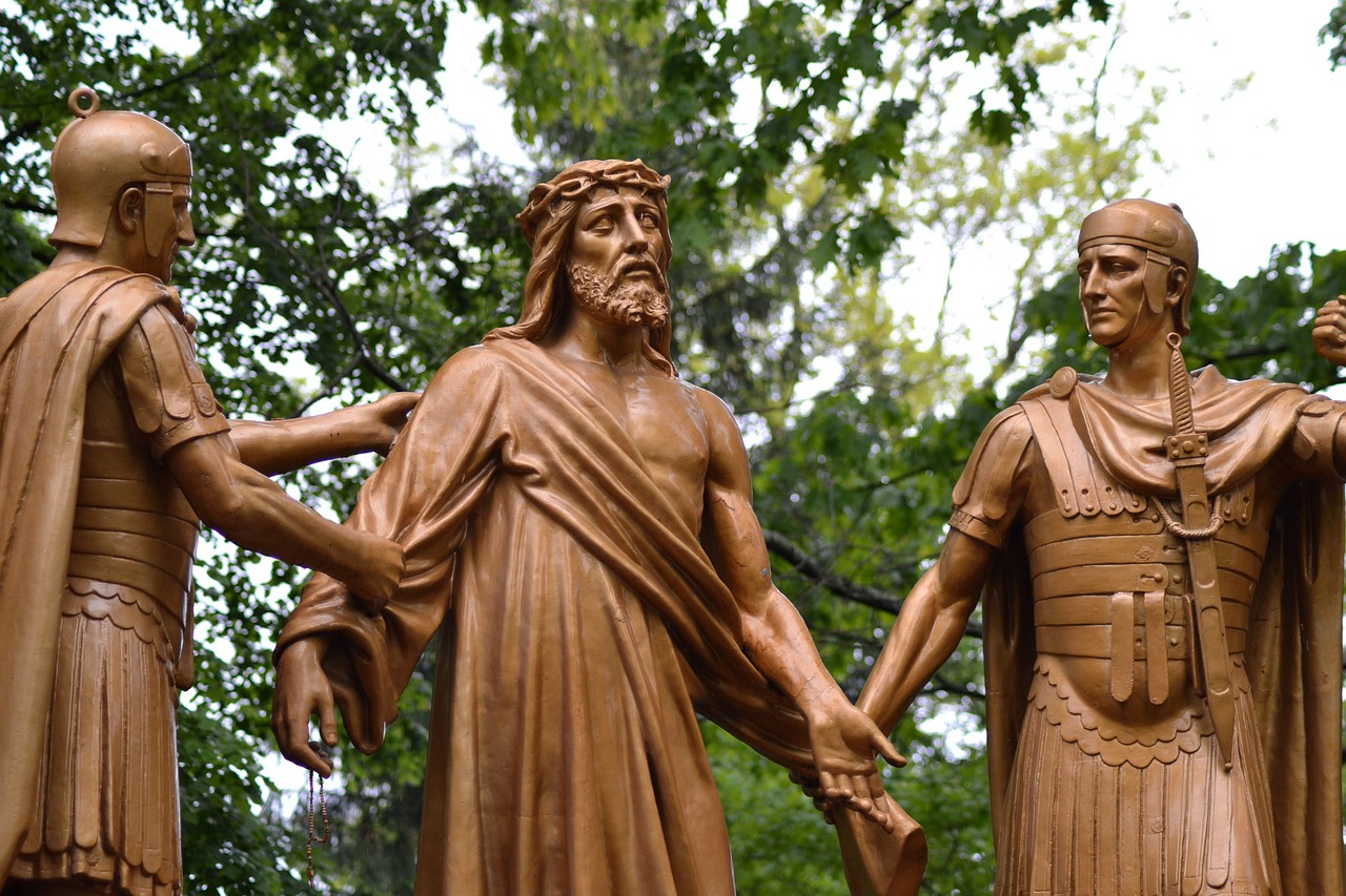 Roman centurions and Jesus